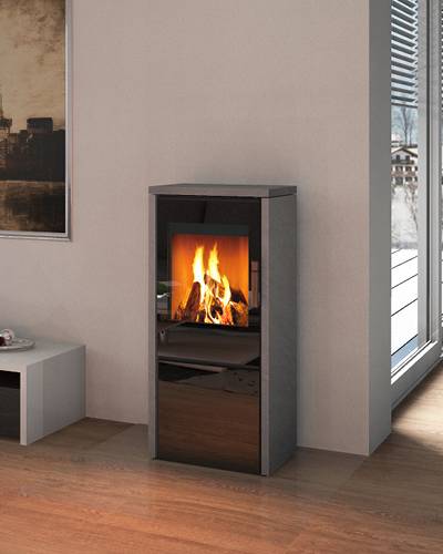 Votre Poêle à bois VAIO design sur mesure en pierre nouveauté Atrier D’eco saint Maximin près de Brignoles var 83