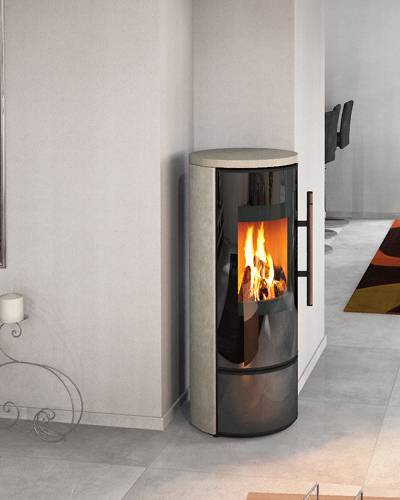 Votre Poêle à bois VAIO design sur mesure en pierre nouveauté Atrier D’eco saint Maximin près de Brignoles var 83