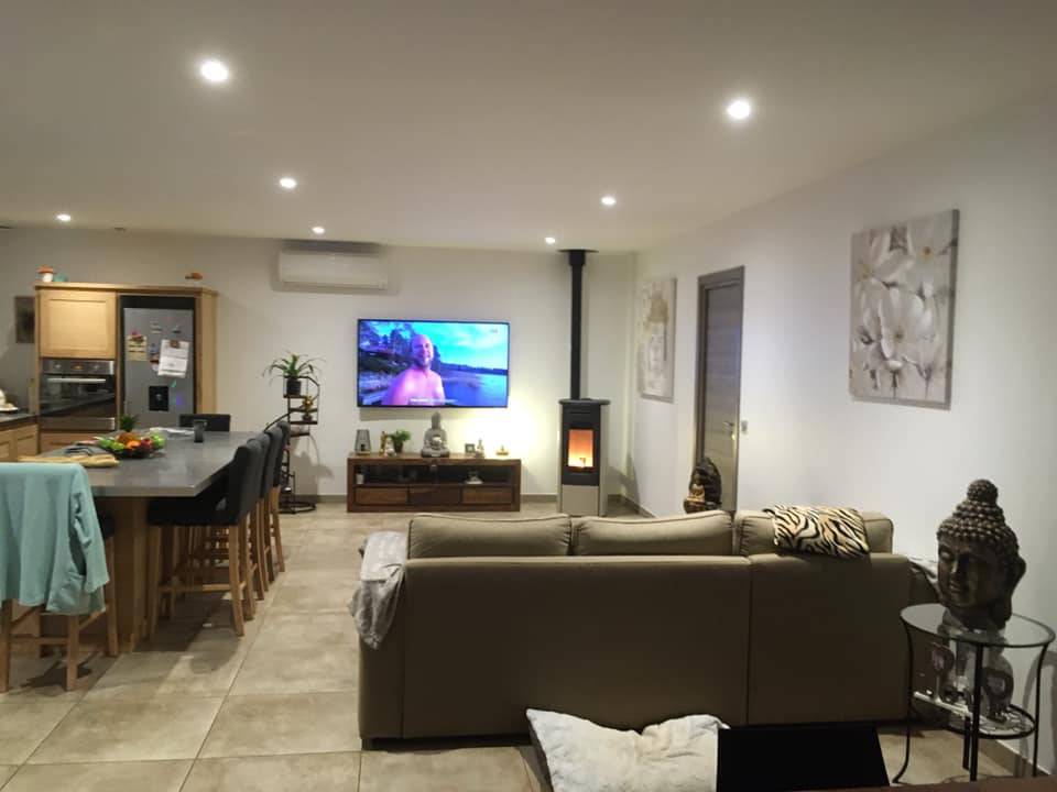 poele pellet hybride mixte bois et granulés barjols dans le var