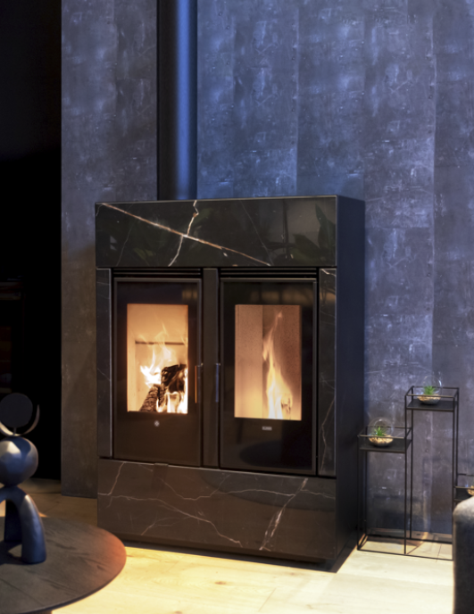 Le poêle Mixte bois / granulés KLOVER Dual est arrivée dans le Var Brignoles