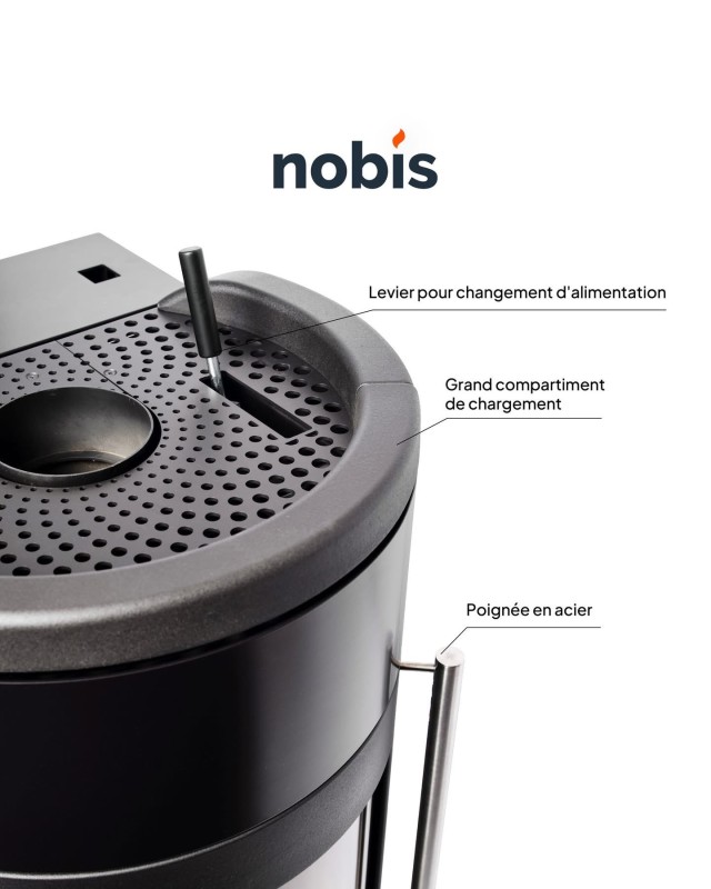 Poêle Mixte 2025 Nobis LIBERA testé approuvé dans le Var 83