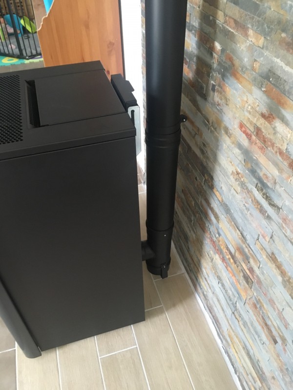 Poêle à pellets Cadel sweet3 sc6 laudevco programmable à distance avec kit wifi le val dans le var