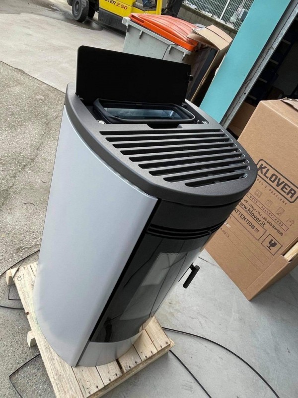 klover oblo soft poele à granulés rond wifi brasier autonettoyant saint maximin dans le Var 83