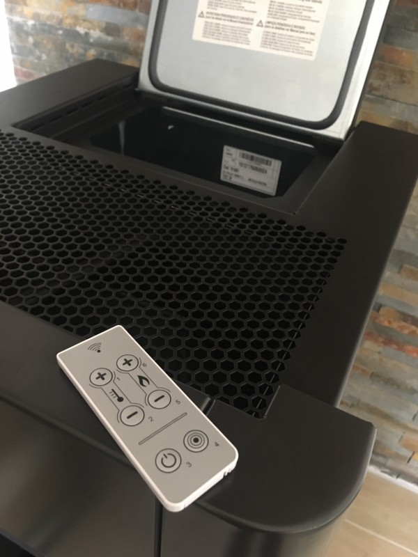 Poêle à pellets Cadel sweet3 sc6 laudevco programmable à distance avec kit wifi besse sur issole dans le var