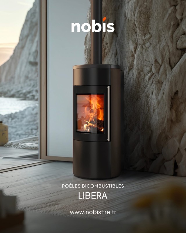 Poêle Mixte 2025 Nobis LIBERA testé approuvé dans le Var 83