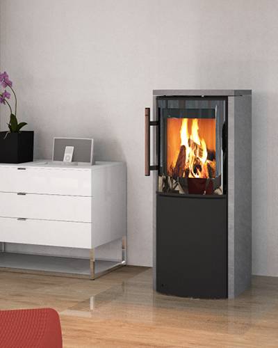 Votre Poêle à bois VAIO design sur mesure en pierre nouveauté Atrier D’eco saint Maximin près de Brignoles var 83