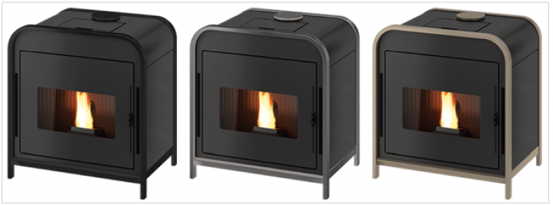 poele pellet hybride mixte bois et granulés neoules dans le var